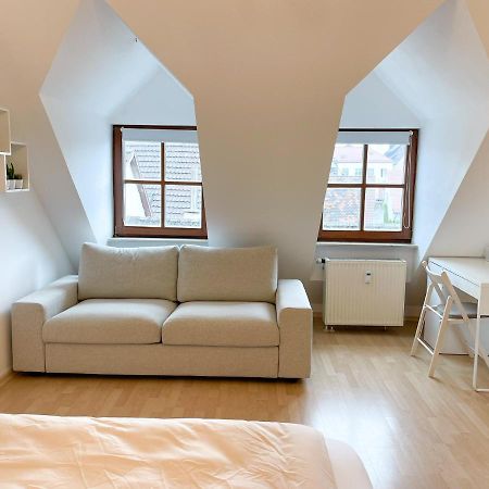 Nami - Robin - Helle Apartments Mitten In Der Stadt Memmingen Dış mekan fotoğraf