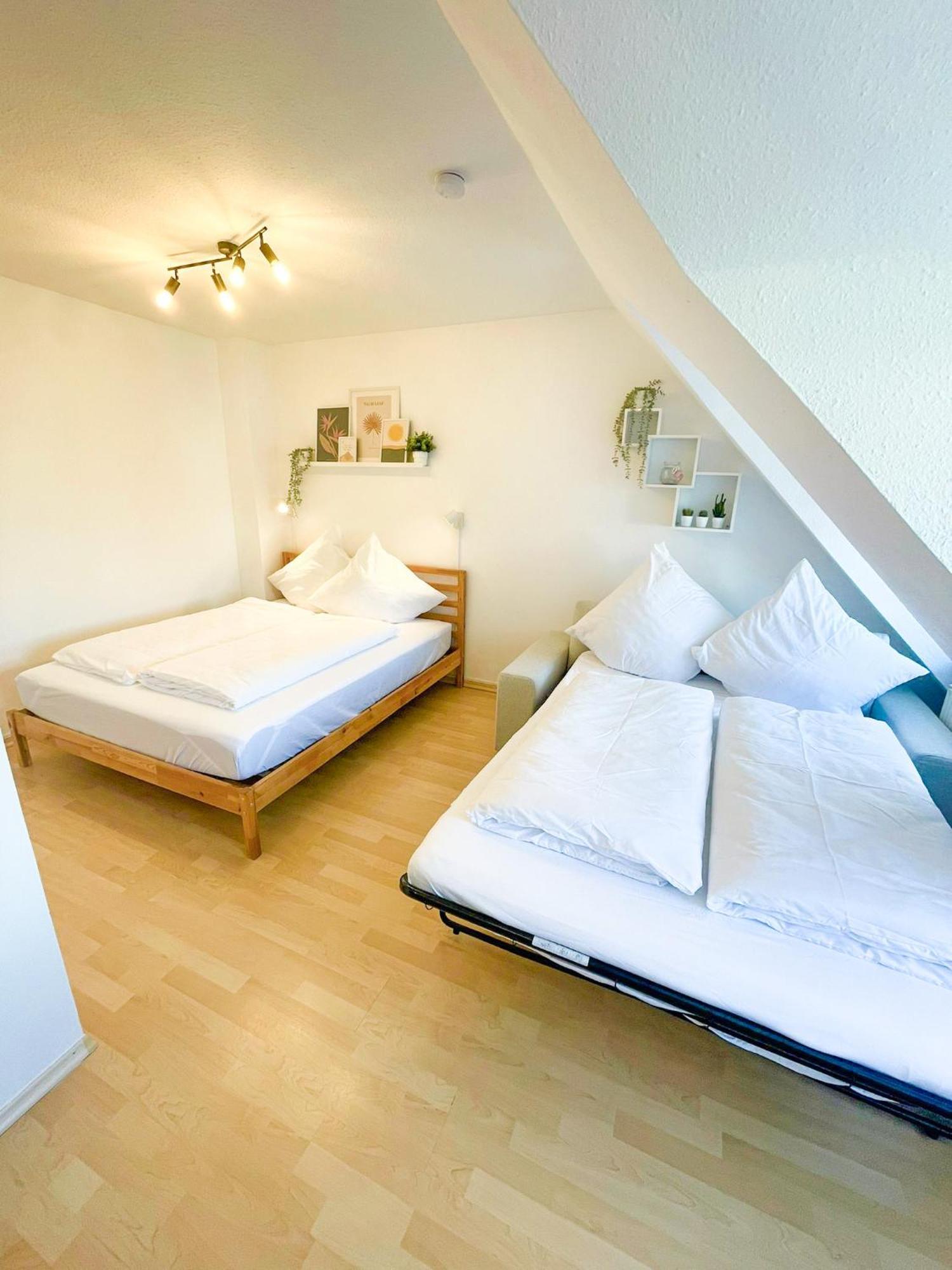 Nami - Robin - Helle Apartments Mitten In Der Stadt Memmingen Dış mekan fotoğraf